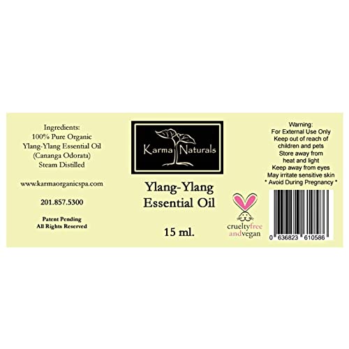 Aceite Esencial 100% Puro Karma Organic Ylang Ylang 15 ml miniatura 2