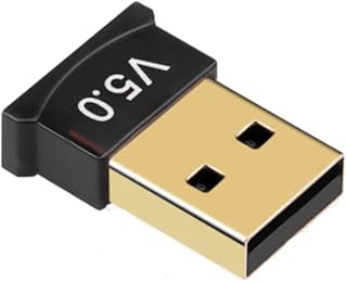 Bluetooth USB V5.0 Transfer Wireless Adapter Dongle For Laptop PC Desktop Wireless Audio Music Stereo Adapter Transmitter Receiver Mouse, Keyboard, Headset, Speaker Support Windows 10/8/7