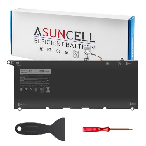 Image of ASUNCELL 60Wh PW23Y Battery for Dell XPS 13 9360 13-9360-D1605G 13-9360-D1605T 13-9360-D1609 13-9360-D1609G 13-9360-D1705G Series 0RNP72 0TP1GT 0PW23Y