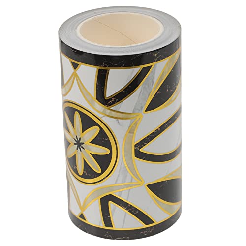 OSALADI 5 Rolos Rodapé Descasque e Cole o Papel De Parede Da Borda Descasque e Cole Decalque De Bord