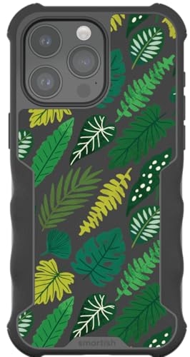 Image of Smartish - Leaf Me Alone - iPhone 15 Pro Max MagSafe Armor Case - Gripzilla [Rugged & Tough] Heavy Duty Armor Case - Fits iPhone 15 Pro Max