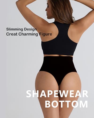 Tummy Control Thong Shapewear for Women High Waist Seamless Shaping Panties Stretch Body Shaper Underwear Girdle2