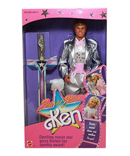 Muñeco Ken Superestrella 1988 Vintage Mattel miniatura 1
