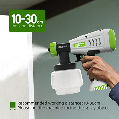 Huepar Tools Sg550 Paint Sprayer, Hvlp Electric Spray Gun (1000Ml/4 Metal Nozzles/3 Patterns), Easy Spraying And Cleaning, For Home Interior And Exterior Walls, Ceiling, Cabinet, Fence, Chair #TOP3