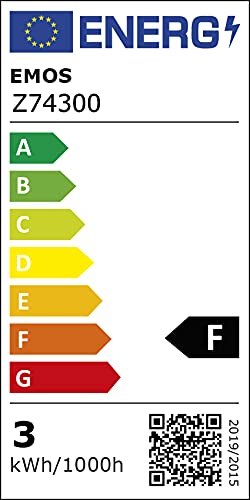 Emos LED della C38-2 W PFV E14 Bianco caldo a + +