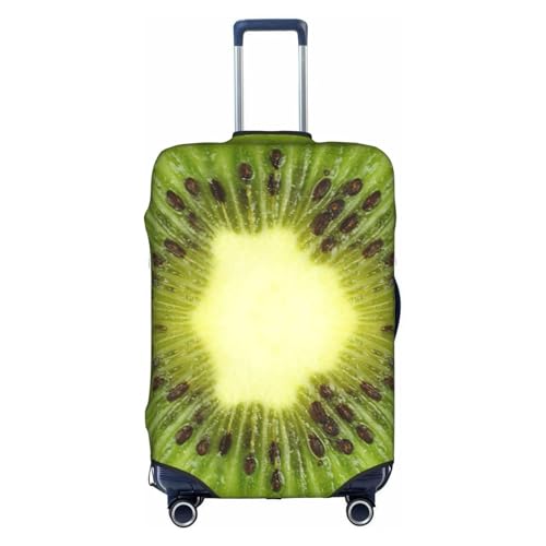 Housse de bagage kiwi imprimé blanc lavable et pliable taille L pour voyageur