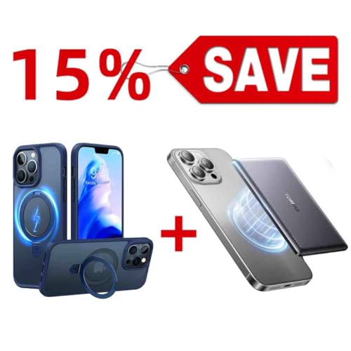 TORRAS 5,000mAh MiniMag Power Bank — Buy Together to Save 15%