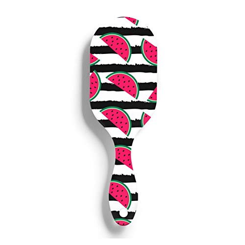 Watermelon Hair Brush, Air Cushion Comb for Women Men and Kids Make Thin Long Curly Hair Health and Massage Scalp Brush Valentines Day