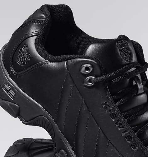 Image of K-Swiss Men's ST329 CMF Sneaker, Wide Tennis Walking Shoes Leather Upper