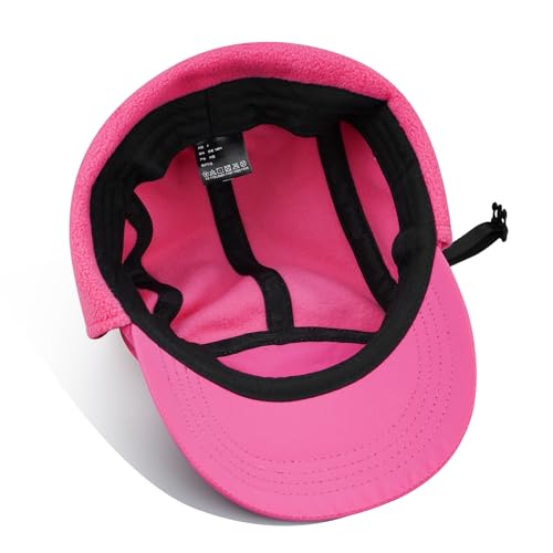 Gorra de béisbol invierno con orejeras contra el viento helado 6