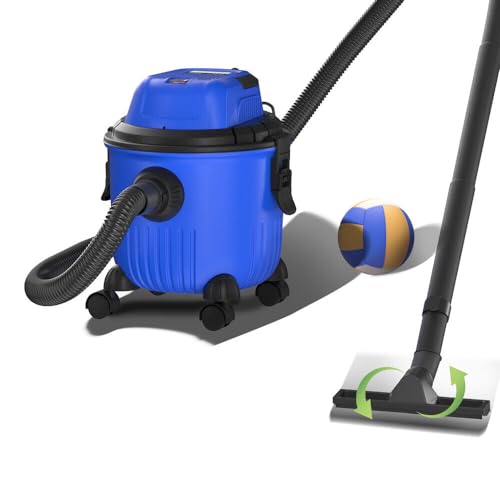 Lucn 20L 4800W Wet Dry Vacuum Cleaner Water Dirt 3 in 1 Blower Vac with HEPA Filter Powerful Tub HEPA Filter with Blower Function Workshop Dust Extractor