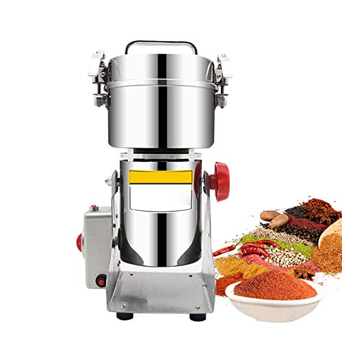 ODUHBFE Molinillo de Granos eléctrico de 700 G, 36 000 RPM, Molinillo de Granos Mejorado, Molinillo de Granos de Especias de Alta Velocidad para Materiales Secos como Hierbas, gr