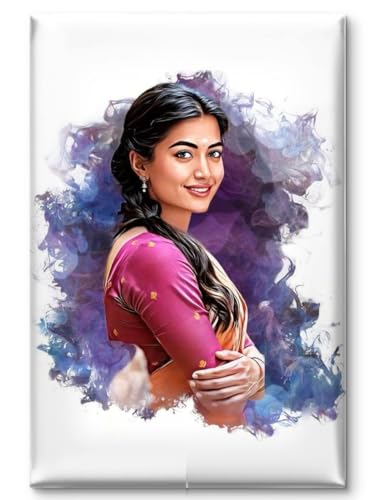Image of Custom Canvas Painting Portrait Photo Frame - Personalized Multicolor Artwork for Home Decor for Family, Friends, Weddings & Anniversaries (16x20 Inches)