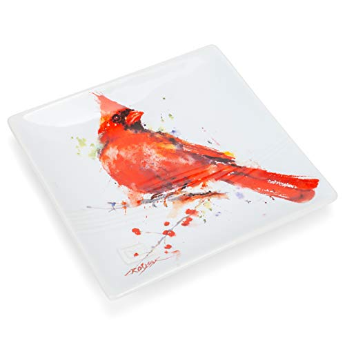 Demdaco Big Sky Carvers Cardinal Snack Plate, 7