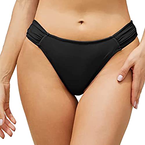 Rouingdd Bikini Menstrual Mujer Baño, Bañador Menstrual Niña Cómodas Suaves Bragas Trajes de Baño 2024 Menstruales Sexy Bañador Talla Grande V-Shape Bañadores Baño Flujo Abundante Tanga