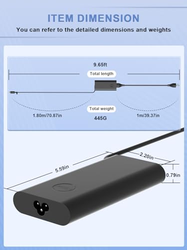 Adaptador de Corriente USB-C 130W de Alta Gama para Dell Precision 4
