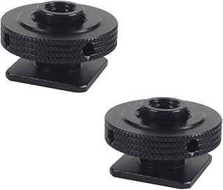 BGNing Cold Shoe Mount Adapter Base with 1/4