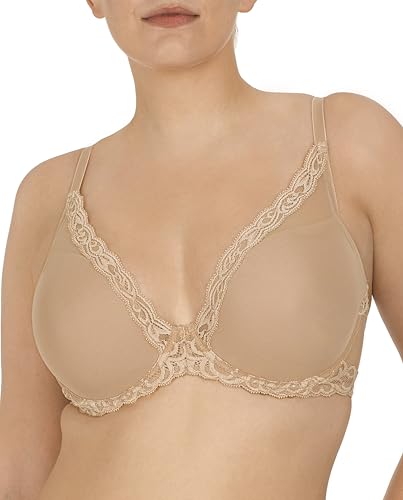 Image of Natori Women Feathers Lace Plunge T-Shirt Bra