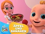 Apfel und Bananas