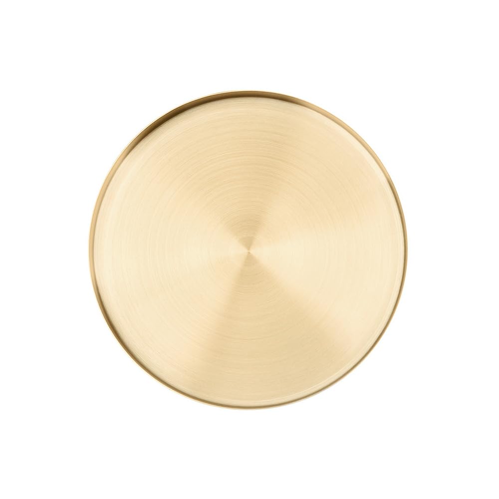 Amazon｜MaT store おぼん ステンレストレー 丸型 トレイ お盆 丸