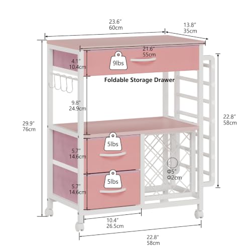 Image of Craft organization and storage Cart Compatible with Cricut Machine Stand