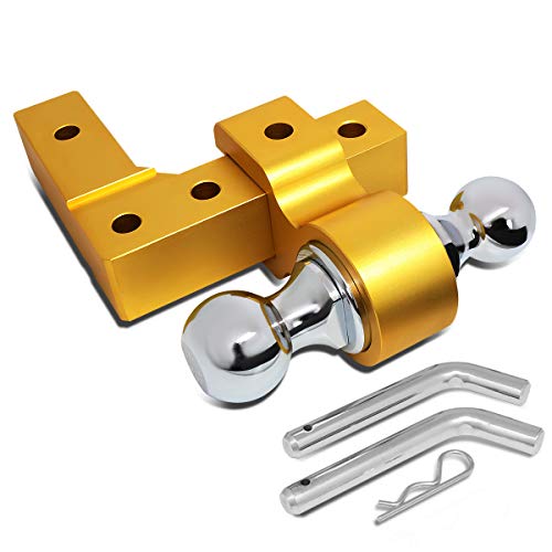 DNA Motoring HITCH-ALU-001-GD Aluminum 6