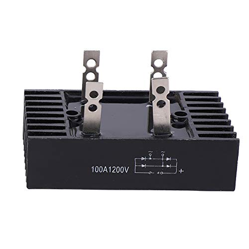Módulo de rectificador de diodos pasivado de vidrio Mavaol 100A 1200V, alta eficiencia de energía, disipación de calor óptima, para aplicaciones militares, aeroespaciales,