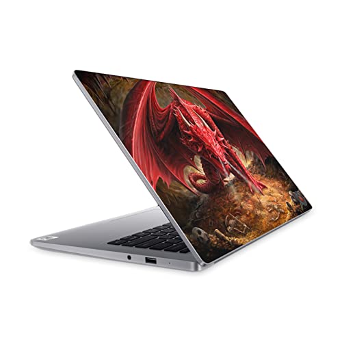 Peau autocollante Anne Stokes pour masquer les rayures de PC portable