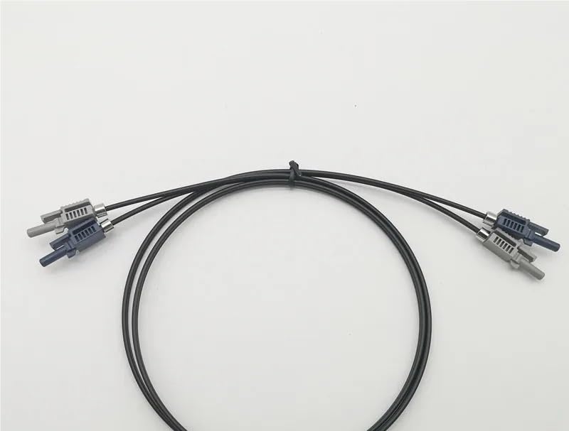 Fil de fibre plastique Duplex HFBR-4503Z HFBR-4513Z, ligne de connexion T-1521Z/1528Z R-2521Z/2528Z, ligne de fibre optique (Size : 2m)