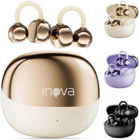 INAVA Fone de Ouvido de Nova Geração,Bluetooth 6.0,50h de Autonom...