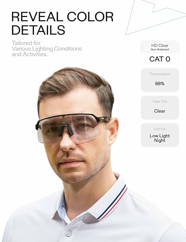 Image of Mryok Replacement Lenses Compatible with Ray-Ban Meta Wayfarer RW4006 50mm / Gen 2 RW4012 50mm Smart Glasses, HD Polarized