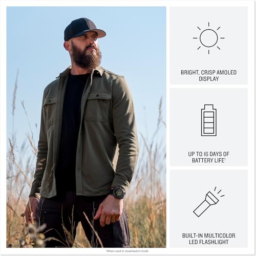 Image of Garmin tactix 8 51mm, AMOLED Display, Premium Tactical GPS Smartwatch, Includes Applied Ballistics Ultralight Solver