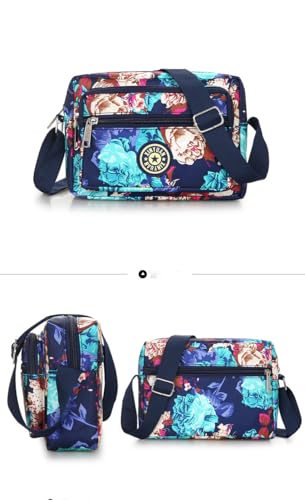 Bolso de hombro para mujer con múltiples bolsillos miniatura 5