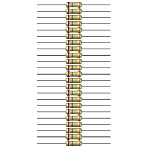 Image of 100k Ohm Resistor 1 /4W 5% Tolerance, Pack of 100 (100k Ohm)