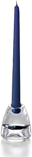 yummi Navy Blue Taper Candles -10 inch - 12 per Pack
