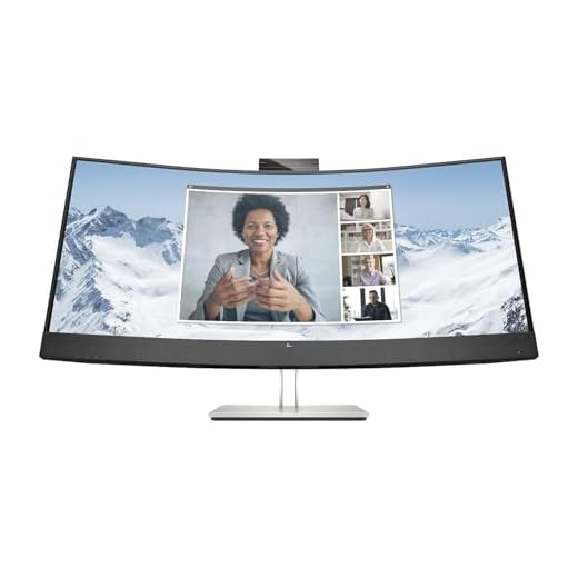 HP E34m G4 34" WQHD Curved Screen LED LCD Monitor - 21:9 - Black