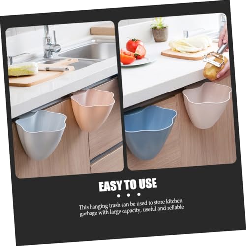 Hemobllo 3pcs Mini Canecas de Basura Colgantes para Cocina miniatura 2