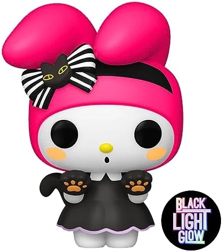All Pop! Sanrio: Hello Kitty - My Melody as Cat (BLKLT)(Exc) - kolekcjonerska figurka winylowa - pomysł na prezent - oficjalny towar - zabawki dla dzieci i dorosłych - fanów telewizji - figurka