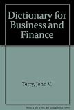 Dictionary for Business and Finance