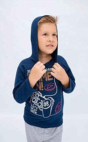 KIT de 5 Conjuntos para o Frio Menino Blusa + Calça (3)