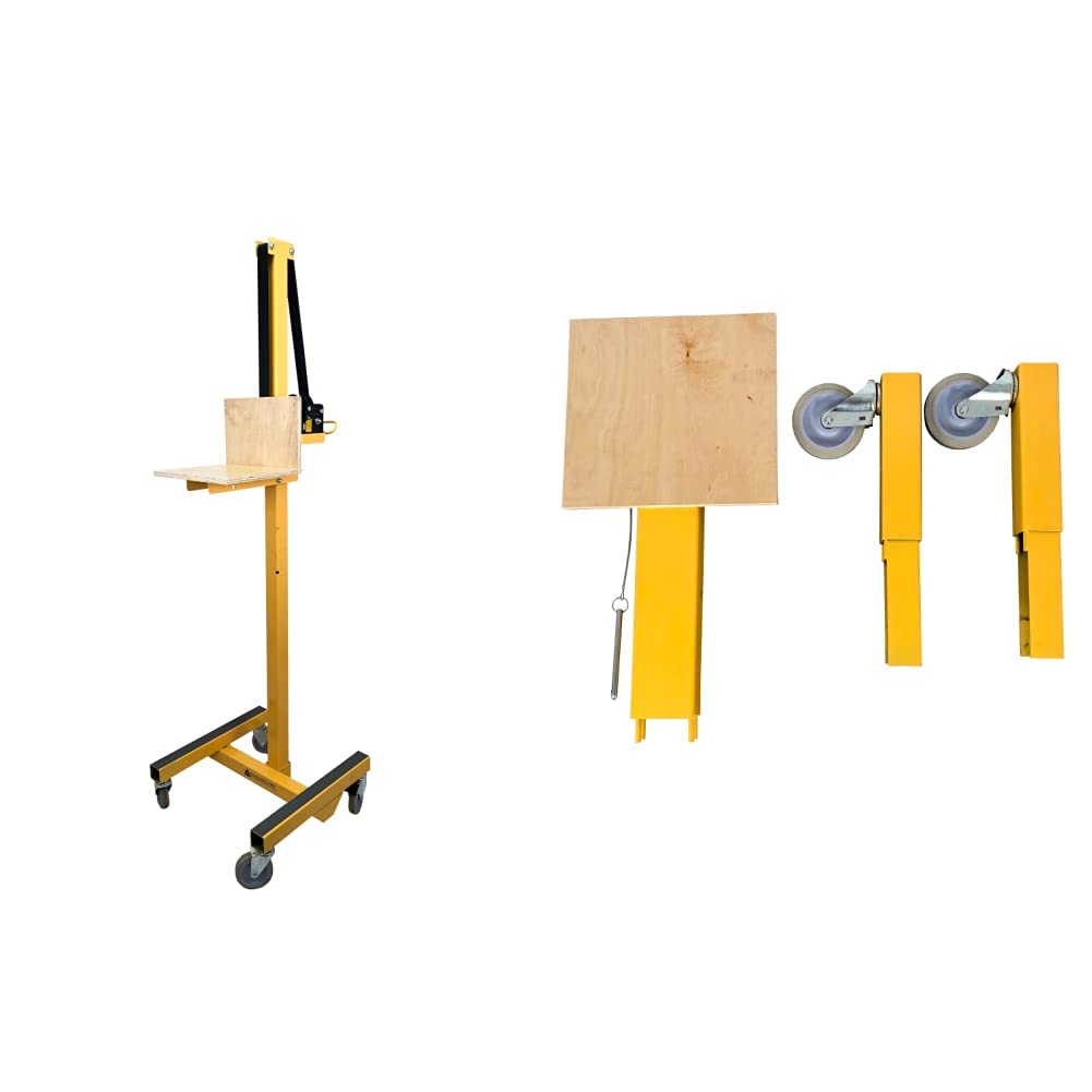 Cabinetizer76 Lift, Yellow & 1424 Seat/Base Depth Extension
