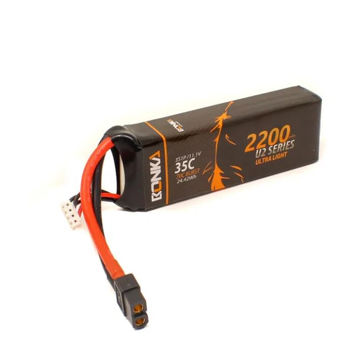 IDUINO 11.1V 2200mAh 35C 3S1P Bonka Lipo Battery 1