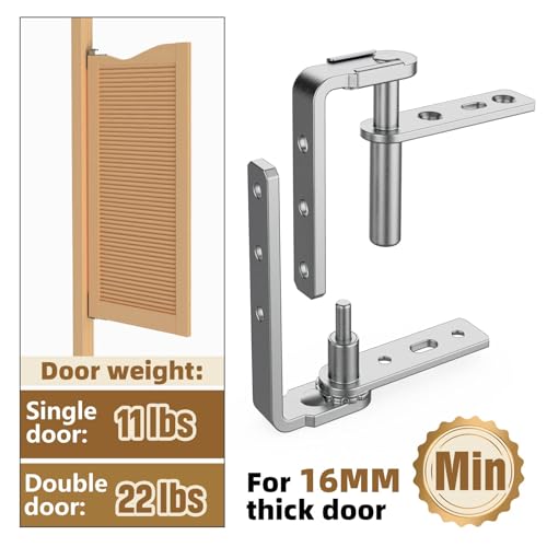 Dolenor MIN Heavy Duty Cafe Door Hinges,304 Stainless Steel Thick Hinges thumb #3