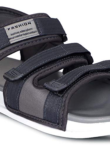 Image of AADI Men's Synthetic Leather Outdoor Casual Sandals & Floaters