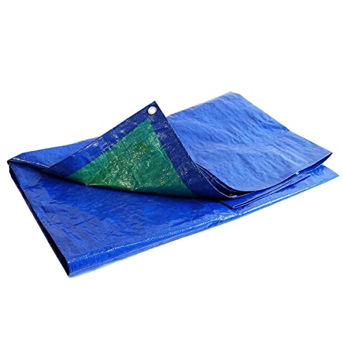 Telone di copertura per piscina 150 g/m², telone impermeabile per piscina, 5 x 8 m Telone di copertura per piscina 150 g/m², telone impermeabile per piscina, 5 x 8 m