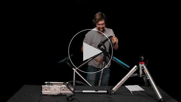 Minoura FG542 LiveRide Hybrid Bicycle Roller, Silver, Standard