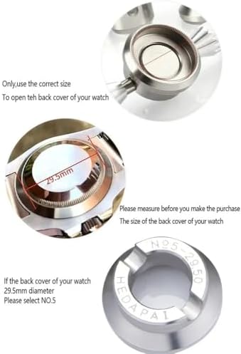 Professional Waterproof Watch Back Case Opener Set - Complete Tool Kit for Watch Repair by Expert Watchmakers - Essential Tools for Precision Repairs