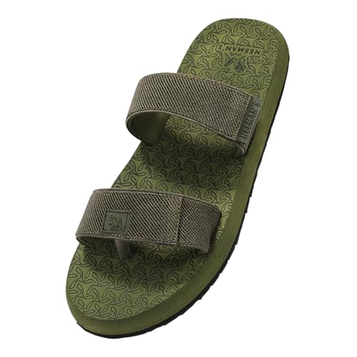 Image of Neeman's Commute Sandals for Men & Women | Adjustable Dual Strap Sandals | Cushioned Footbed | Ergonomic Comfort Sandals | Lightweight Everyday Casual Footwear
