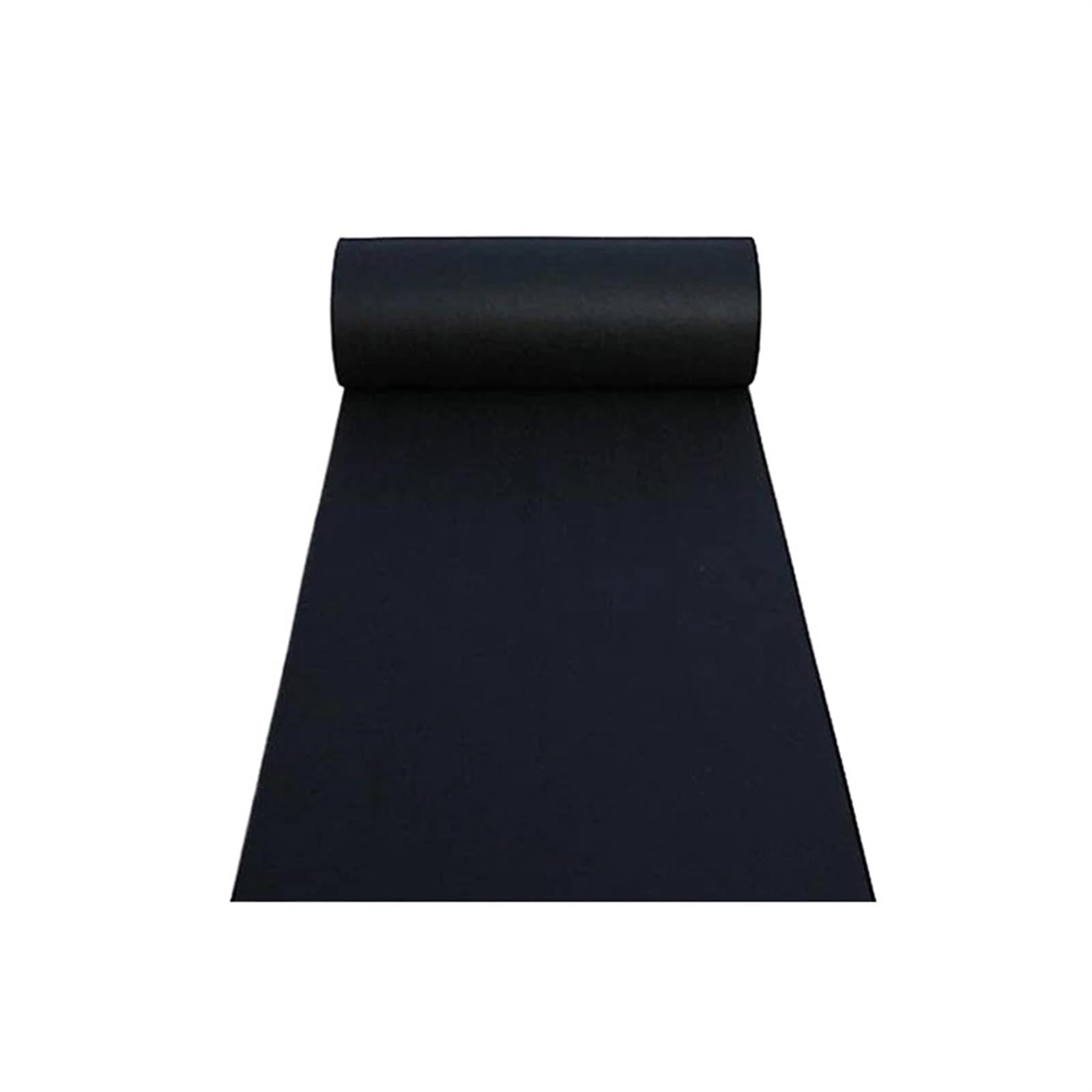 Tappeto Nuziale Bianco Tappeto runner nero for corridoio, adatto for cerimonie nuziali, feste, decorazioni for banchetti, interni ed esterni(12M,1m)