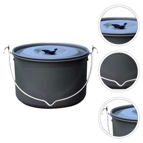 Pot suspendu de camping ustensile portable pique-nique plein air - 5